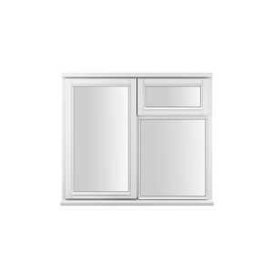 Image of GoodHome Clear Double glazed White Top hung Window (H)1195mm (W)1195mm