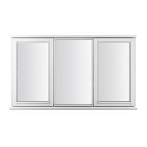 Image of GoodHome Clear Double glazed White Window (H)1195mm (W)1765mm