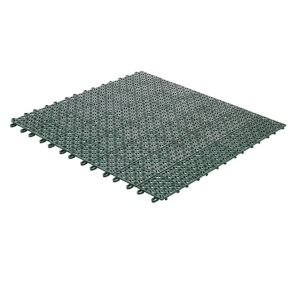 product image of Artor Green Polyethylene (Pe) Clippable Deck Tile (W)555mm (T)10mm, Pack Of 2