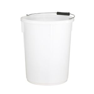 Image of Active White Plastic 30L Plasterer's mixing bucket