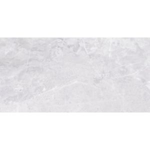 Image of Silverthorne marble Mist Gloss Stone effect Ceramic Wall tile Pack of 8 (L)248mm (W)498mm