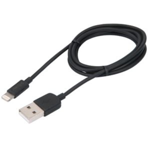 Image of I-Star Black Apple lightning Charging cable 1m