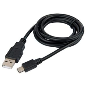 Image of Tristar Black Mini USB Charging cable 1m