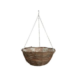 Image of Gardman Rattan Hanging basket (D)30.48cm