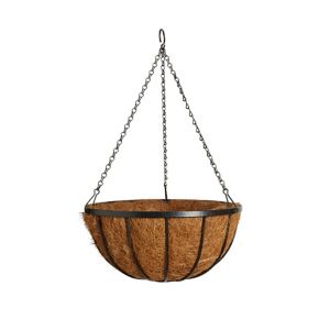 Image of Gardman Edwardian Black Hanging basket (D)35.56cm