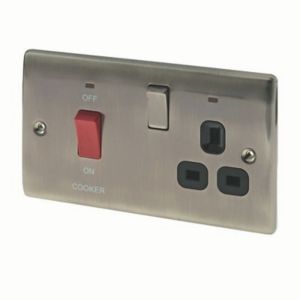 British General 45A Switched Cooker Switch & Socket