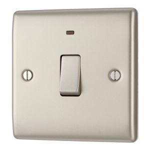 Image of British General 20A Polished cream Double Switch