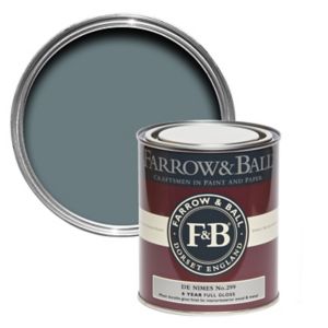 Image of Farrow & Ball De nimes No.299 Gloss Metal & wood paint 0.75L