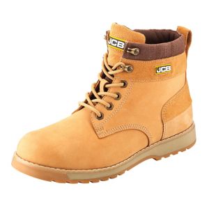 Image of JCB 5CX Honey Safety boots Size 6
