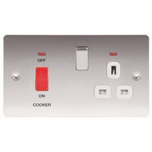 Image of LAP 45A Switched Cooker switch & socket