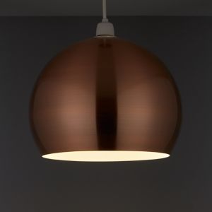 Image of Nell Copper effect Light shade (D)280mm