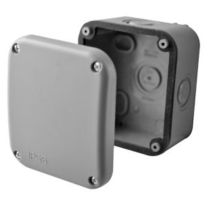 Image of Diall Grey Junction box 85mm
