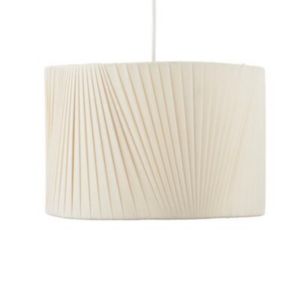 Image of Colours Lainie Pearl V-pleat Light shade (D)300mm