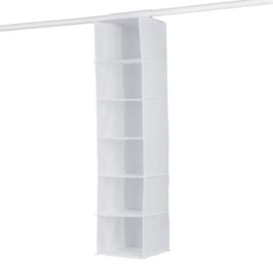 Image of Topoeia White Hanging Storage (L)350mm (D)320mm