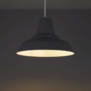 Image of Colours Tezz Gloss Anthracite Light shade (D)290mm