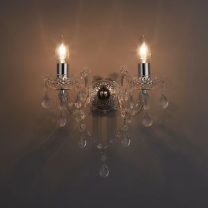 Image of Annelise Chrome effect Wall light