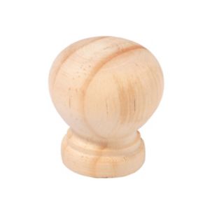 Image of Pine Round Furniture Knob (Dia)30mm