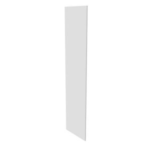 Image of Form Perkin Matt white Storage End panel (L)2008mm (W)480mm