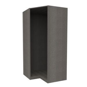 Image of Form Darwin Grey Oak effect Tall corner wardrobe kit (H)2004mm (W)566mm (D)288mm