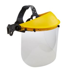 Image of Site Yellow Polycarbonate Face shield