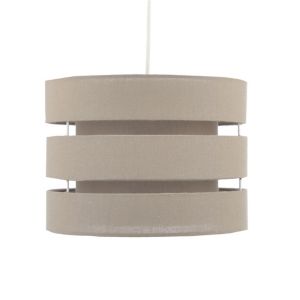 Image of Colours Trio Taupe 3 tier Light shade (D)280mm