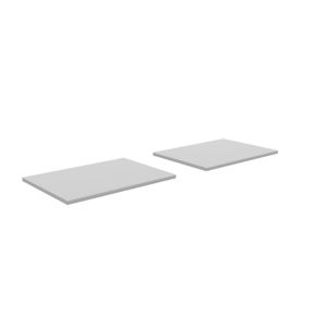 Image of Form Oppen White Shelf (L)748mm (D)450mm Pack of 2