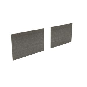 Image of Form Oppen White & grey oak effect storage Reversible back panel (H)999mm