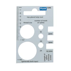Image of Plumbsure PVC Help tool (Dia)84x54x7.6mm