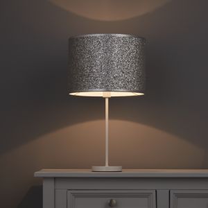 Image of Colours Cirocha Glitter Silver effect Light shade (D)280mm