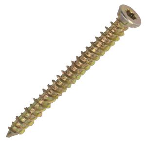 Image of Easydrive Zinc-plated Steel Concrete Screw (Dia)7.5mm (L)60mm Pack of 100