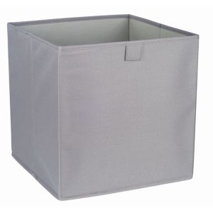Image of Mixxit Taupe 29.7L Non-woven fabric & polyester (PES) Foldable Storage basket (H)310mm (W)310mm