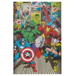 Image of Marvel Avenger Multicolour Canvas art (H)900mm (W)600mm