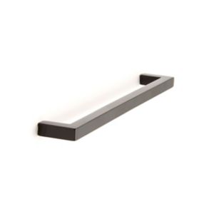 Image of Black Steel Bar Cabinet Handle (L)200mm