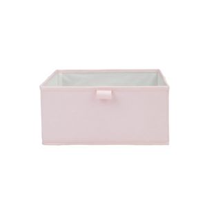 Image of Mixxit Pink Cardboard & polyester (PES) Storage basket (H)140mm (W)310mm