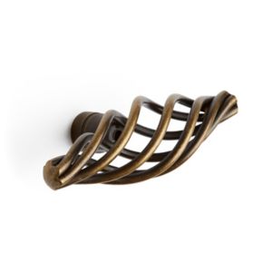 Image of Steel Twisted cage Cabinet Handle (L)220mm
