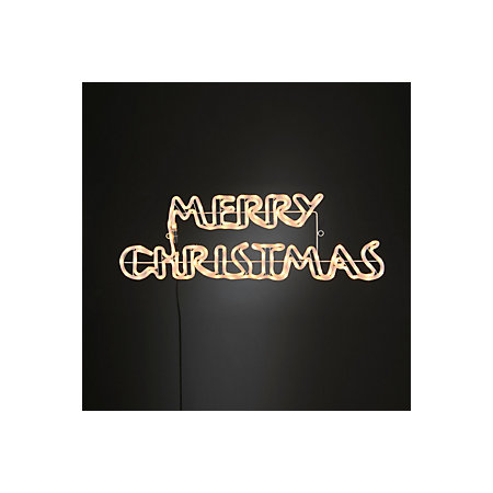 LED Merry Christmas Rope Silhouette | Departments | DIY at B&Q