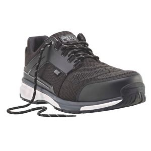 Image of Site Agile Black Safety trainers Size 10
