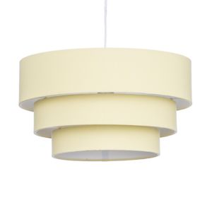 Image of Colours Kase Yellow Plain Light shade (D)400mm