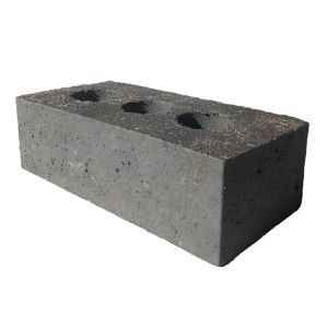 Image of Wienerberger Smooth Blue Perforated Facing brick (L)215mm (W)102.5mm (H)65mm