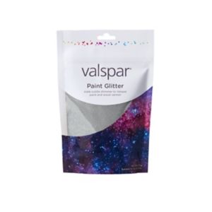 Image of Valspar Silver effect Paint Glitter Packet 70g