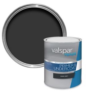 Image of Valspar Trade Dark grey Metal & wood Primer 1L