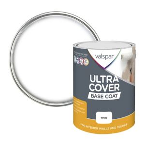 Image of Valspar Ultra cover White Ceiling & wall Basecoat 5L