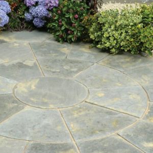 Borderstone Abbey Brown Paving Kit 4.52M², Pack Of 25