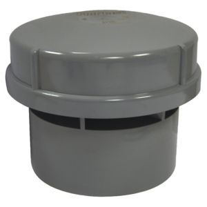 Image of FloPlast Grey Solvent weld Air admittance valve (Dia)110mm