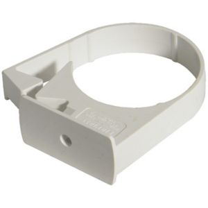 Image of FloPlast Miniflo White Round Gutter clip (L)25mm (Dia)50mm