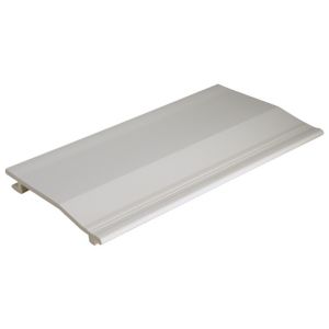 Image of Smooth White PVC Shiplap Cladding (L)4m (W)175mm (T)19mm