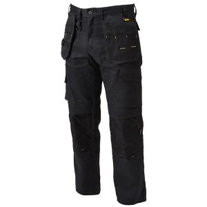 Image of DeWalt Pro Tradesman Black Trousers W30" L31"