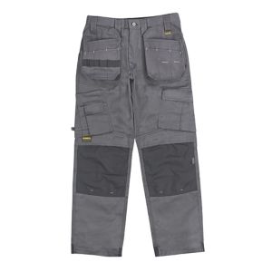 Image of DeWalt Pro Tradesman Black & grey Trousers W32" L31"