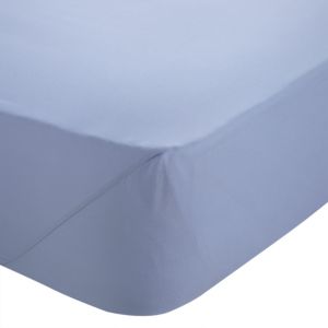 Image of Chartwell Cornflower blue Single Fitted sheet