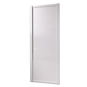 Image of Shaker White Sliding Wardrobe Door (H)2220mm (W)914mm